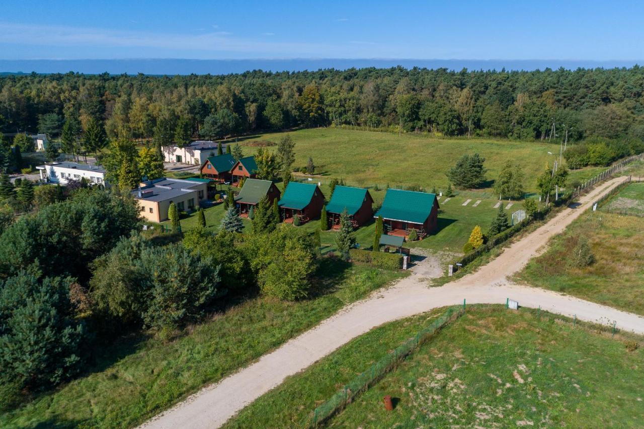 Domki Letniskowe "Lesny Zakatek" W Mieroszynie Jastrzębia Góra Exteriér fotografie